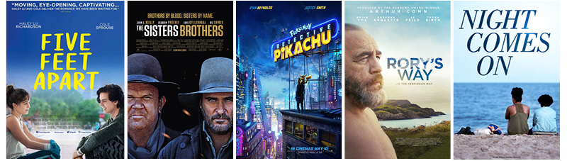 Our Top 5 new films this month.